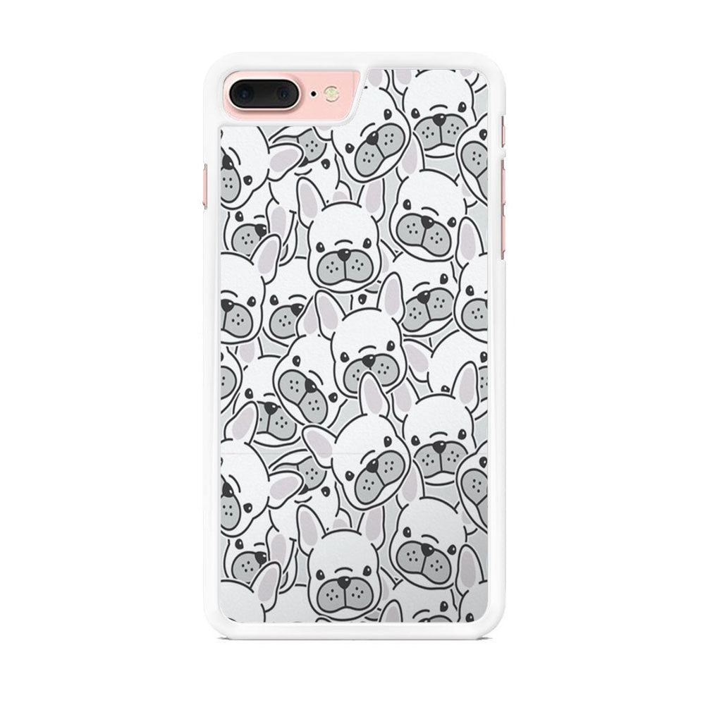 Dog Wall Bulldog iPhone 7 Plus Case