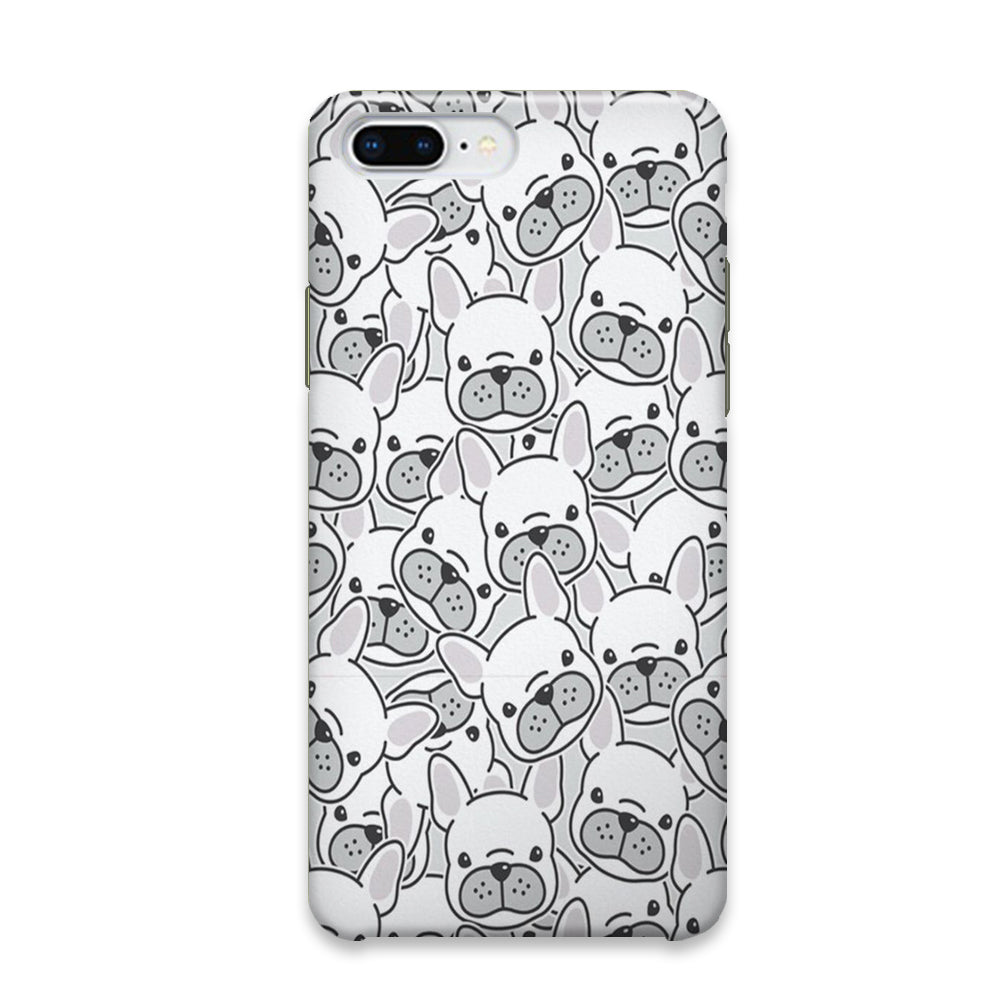 Dog Wall Bulldog iPhone 7 Plus Case