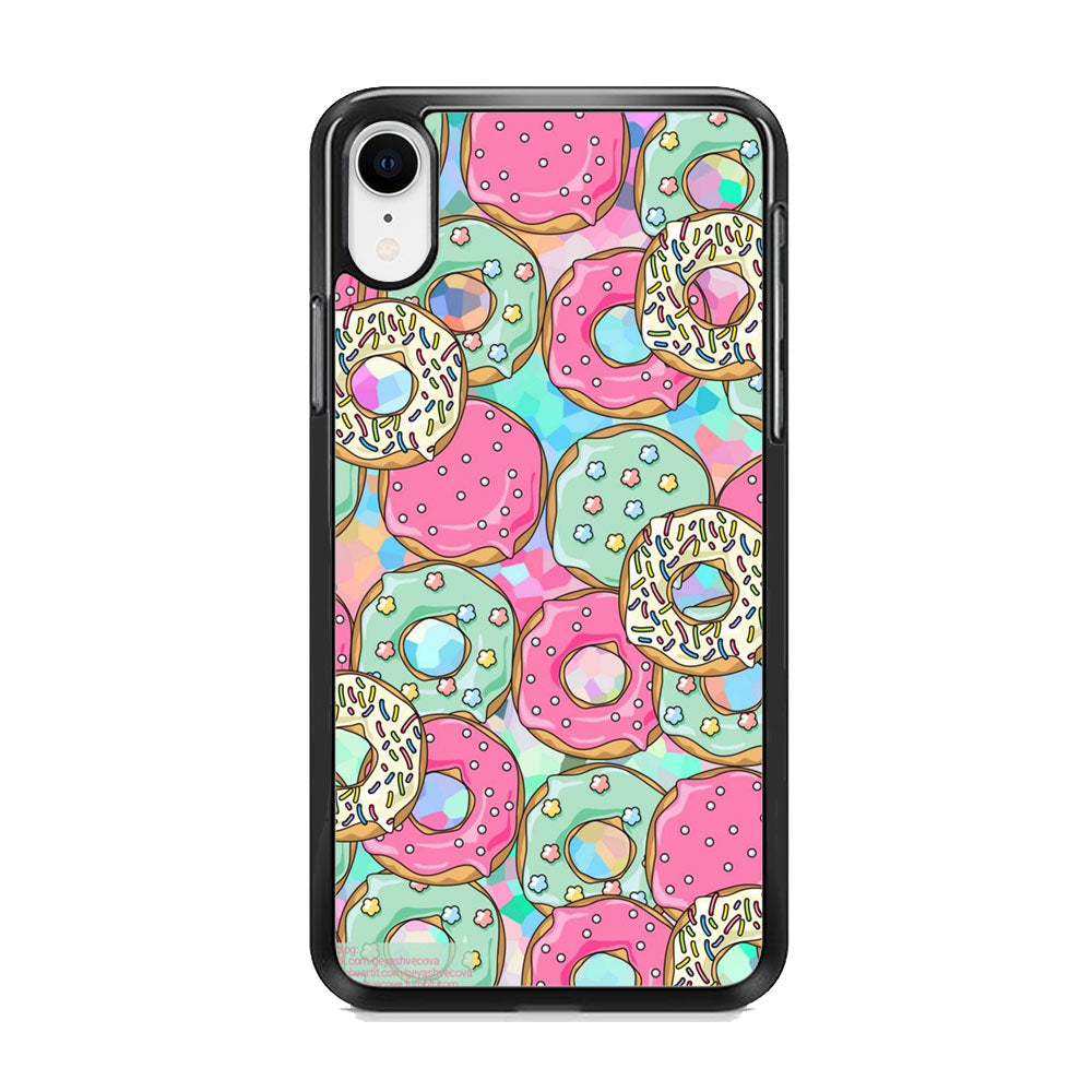 Donut Wall Fun iPhone XR Case - milcasestore