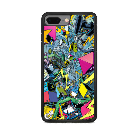 Doodle Art Street 001 iPhone 7 Plus Case