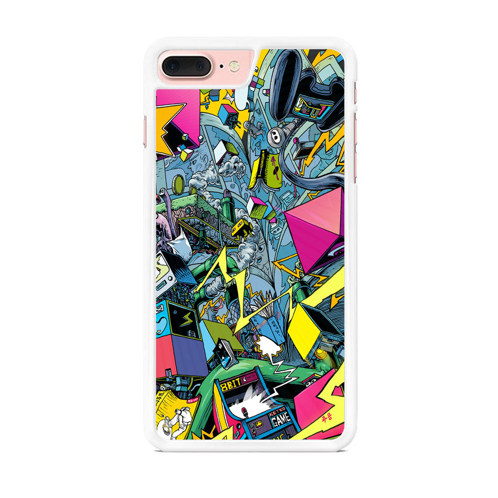 Doodle Art Street 001 iPhone 7 Plus Case