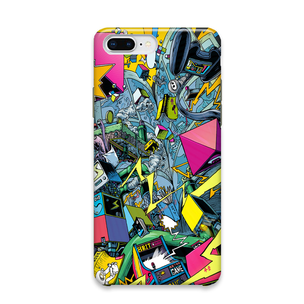 Doodle Art Street 001 iPhone 7 Plus Case