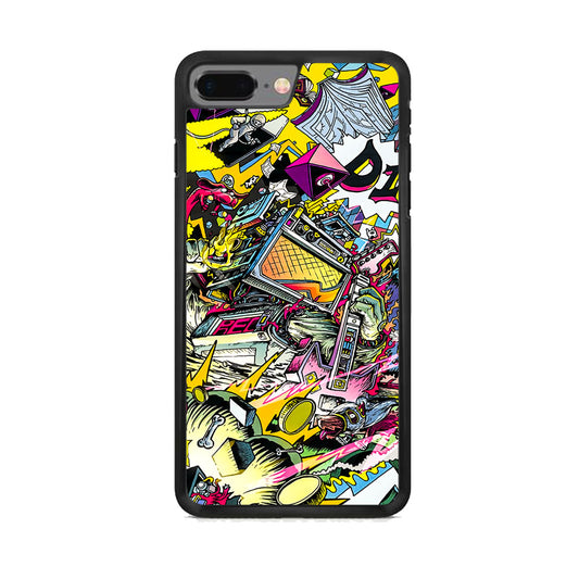 Doodle Art Street 002 iPhone 7 Plus Case