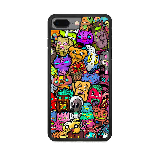 Doodle Art Street 006 iPhone 7 Plus Case