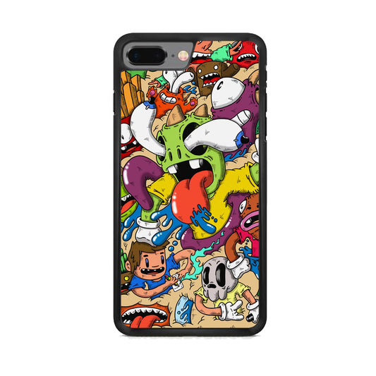 Doodle Art Street 008 iPhone 7 Plus Case