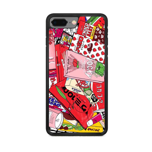 Doodle Snack Wall 001 iPhone 7 Plus Case