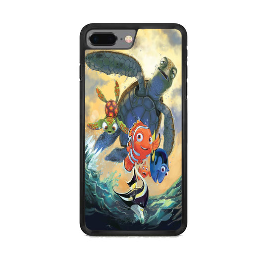 Finding Nemo The Sea Painting iPhone 7 Plus Case