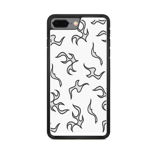 Fire White Wall iPhone 7 Plus Case