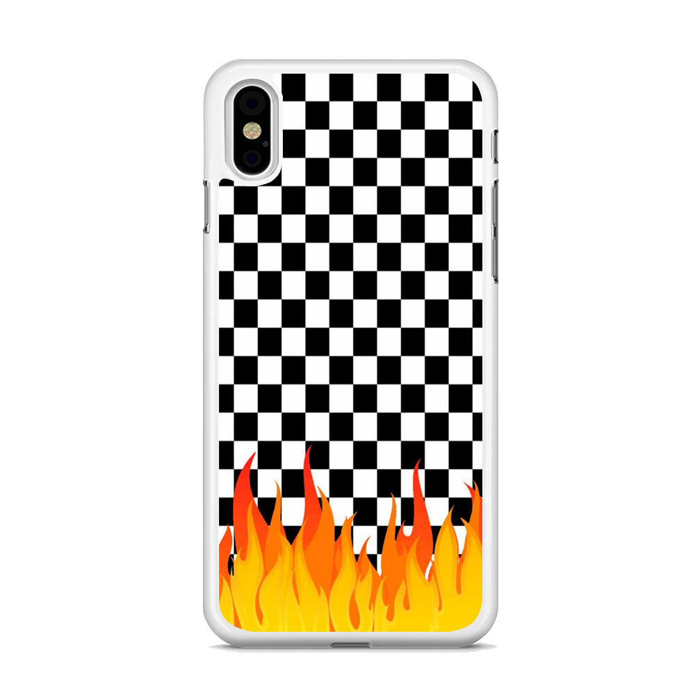 Flame Race iPhone Xs Case - milcasestore