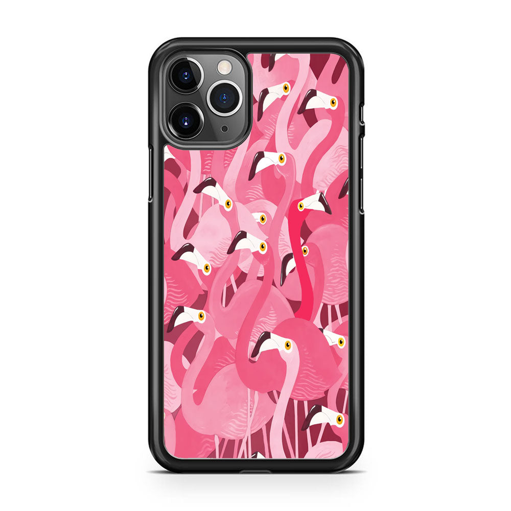 Flamingo Pink Populace iPhone 11 Pro Case