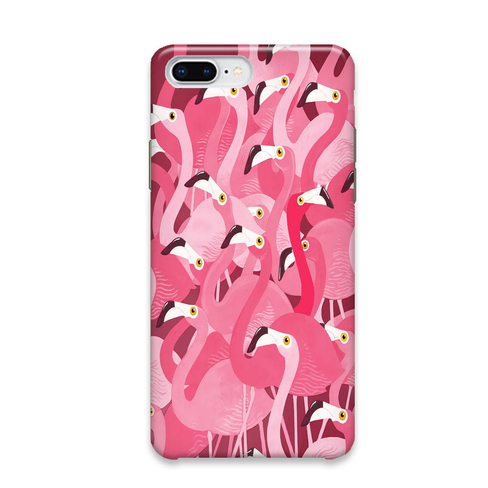 Flamingo Pink Populace iPhone 7 Plus Case