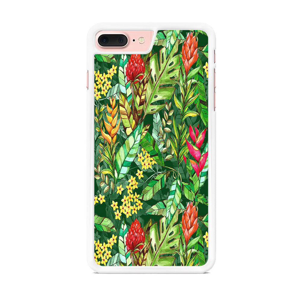 Floral Green Nature iPhone 7 Plus Case