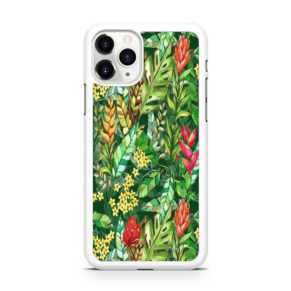 Floral Green Nature iPhone 11 Pro Case
