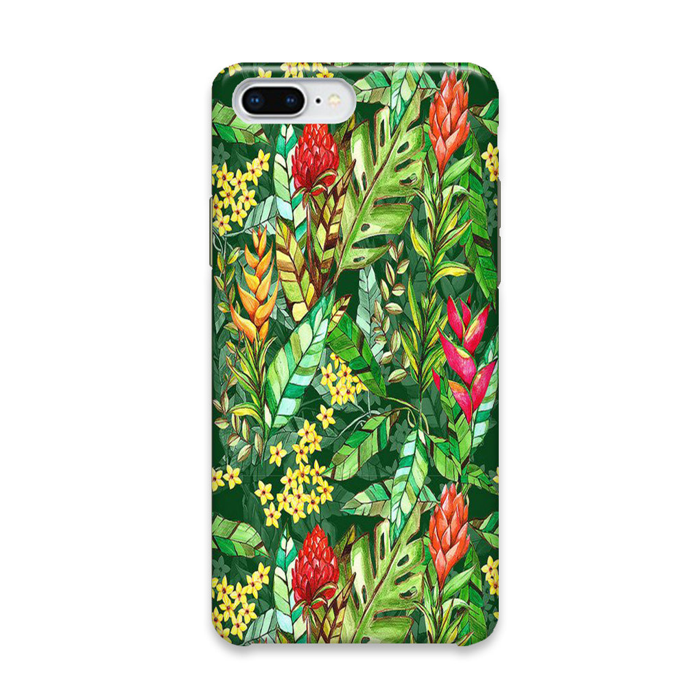 Floral Green Nature iPhone 7 Plus Case
