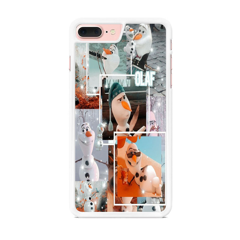 Frozen Olaf Frame iPhone 7 Plus Case