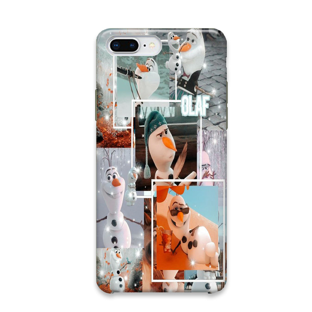 Frozen Olaf Frame iPhone 7 Plus Case