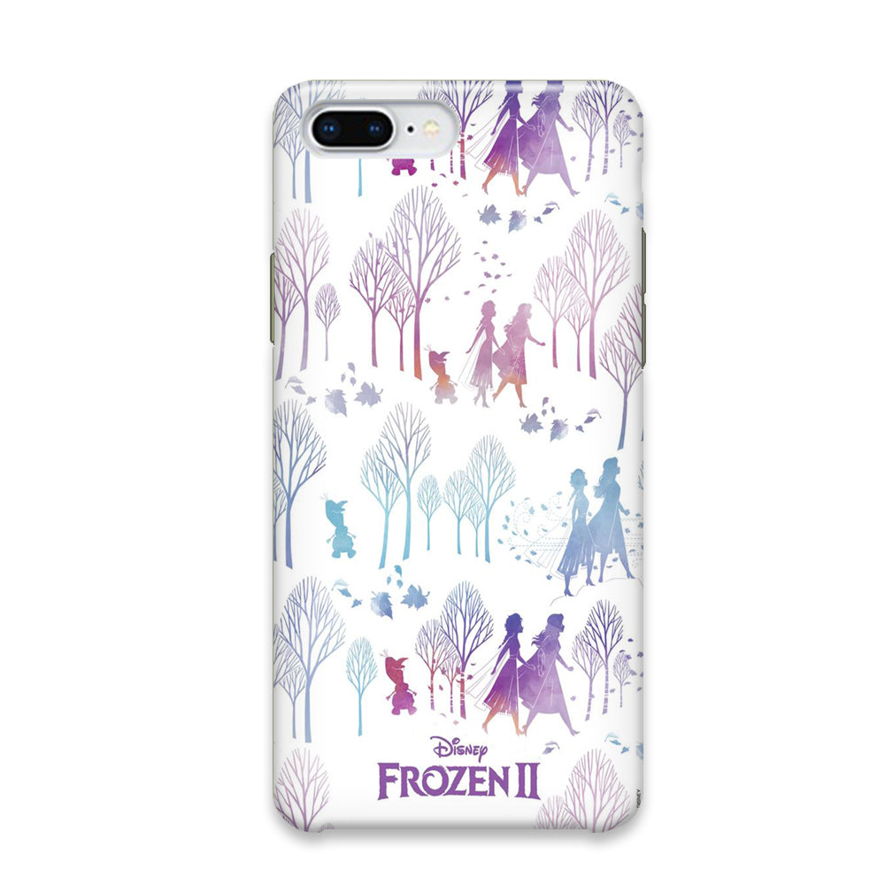 Frozen Two Snow Background iPhone 7 Plus Case