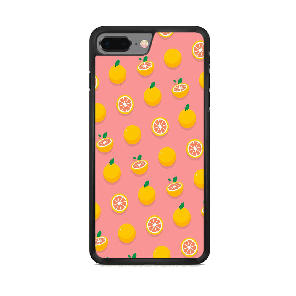 Fruit Wall Orange iPhone 7 Plus Case