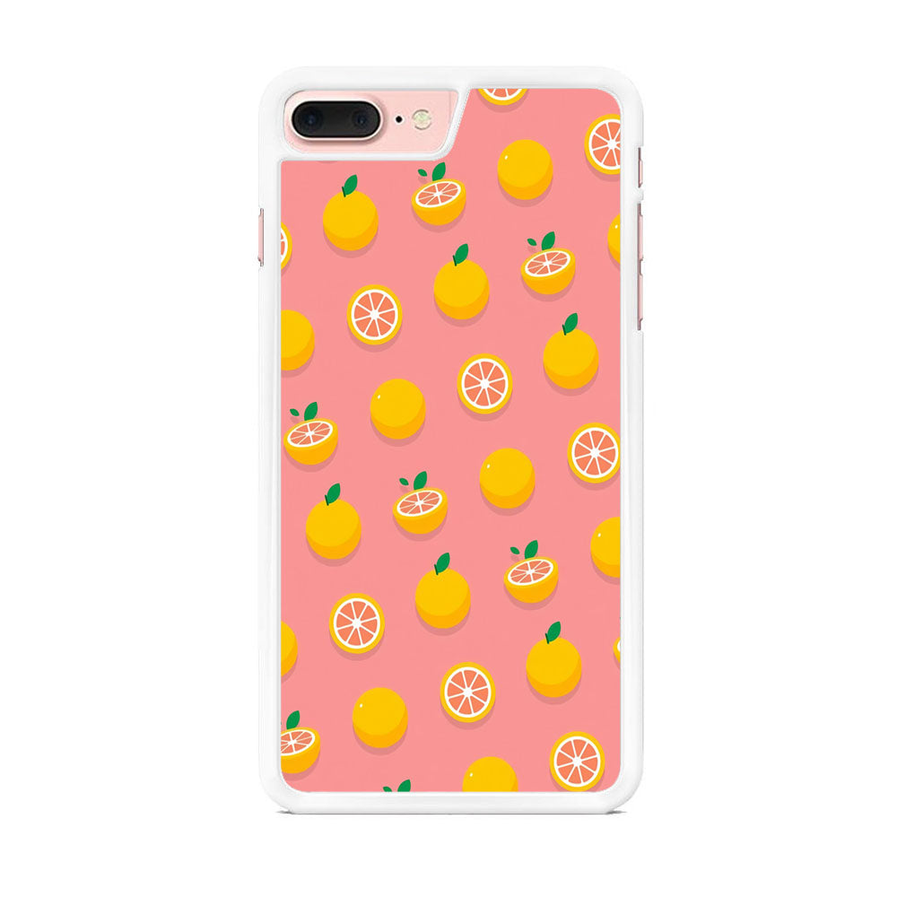 Fruit Wall Orange iPhone 7 Plus Case