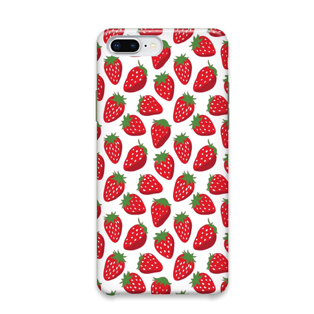 Fruit Wall Strawberry iPhone 7 Plus Case