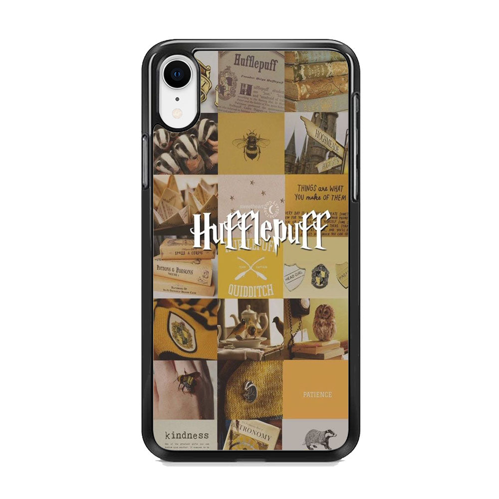 Harry Potter Hufflepuff Collage Photogrid iPhone XR Case