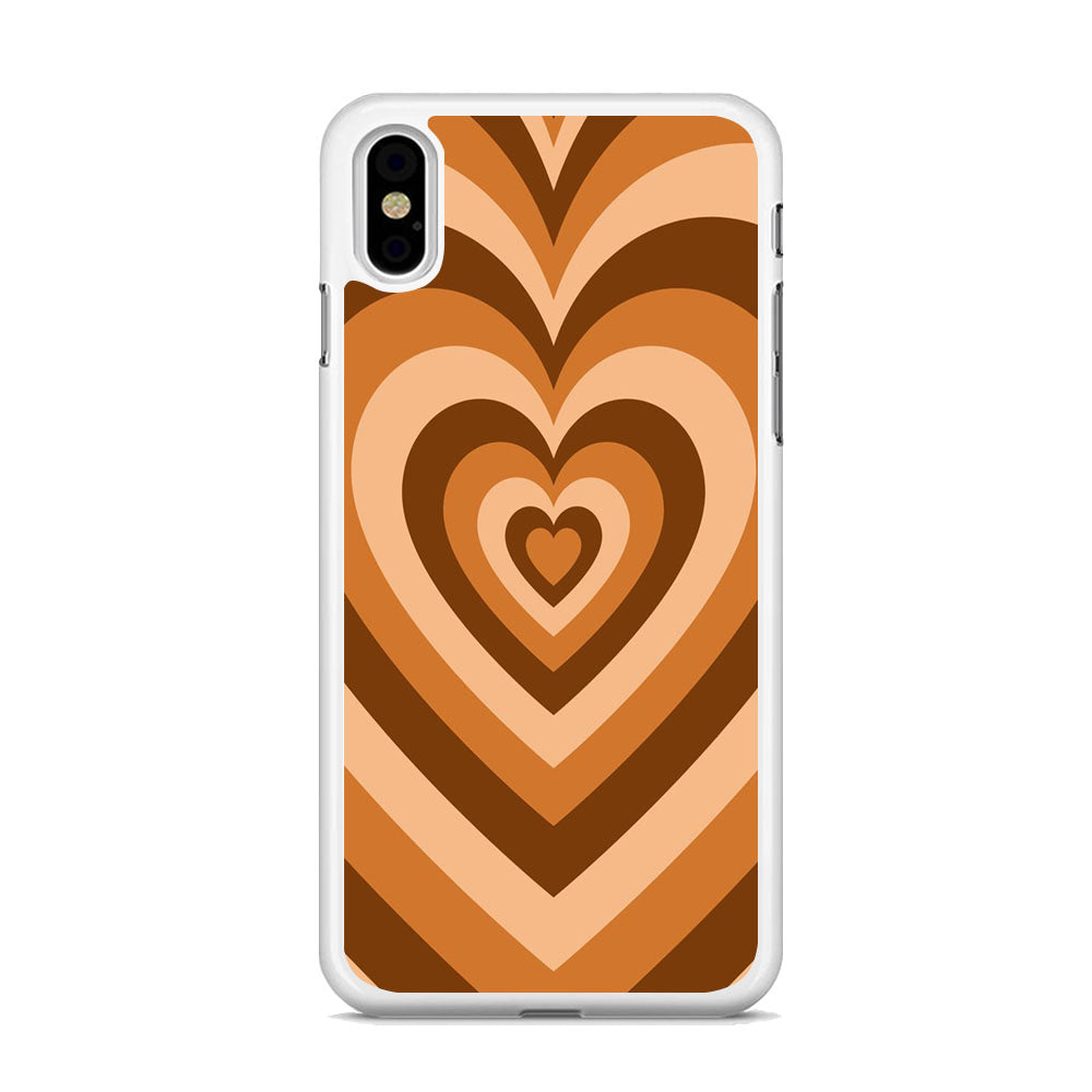 Heart Love Illusion iPhone Xs Case
