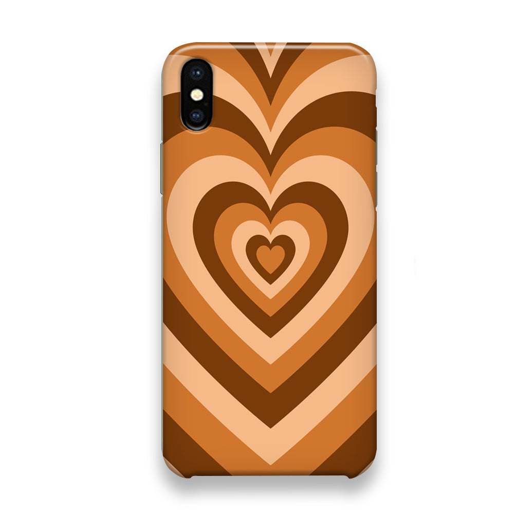 Heart Love Illusion iPhone Xs Case