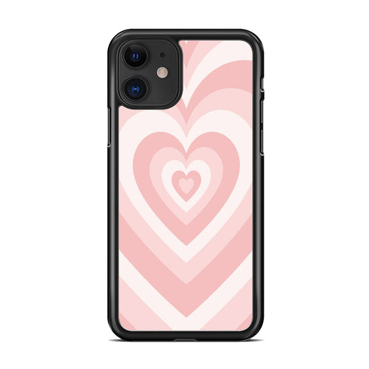 Heart Love Pink Pink iPhone 11 Case