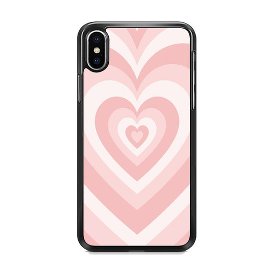 Heart Love Pink Pink iPhone Xs Case