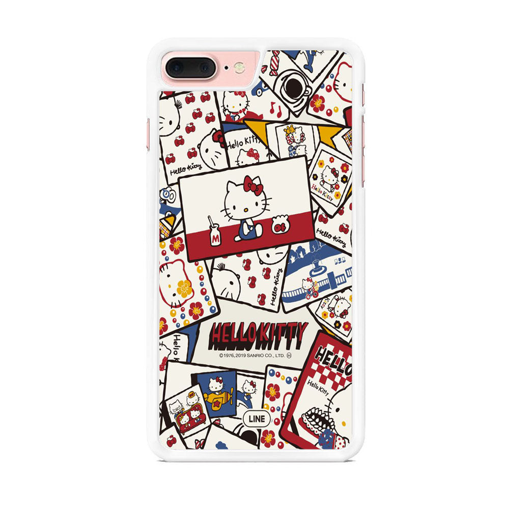 Hello Kitty Card Mosaic iPhone 7 Plus Case