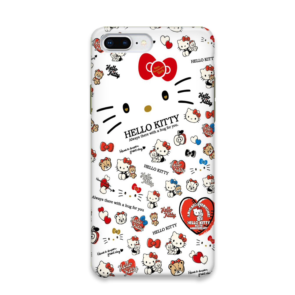 Hello Kitty Day Quote iPhone 7 Plus Case