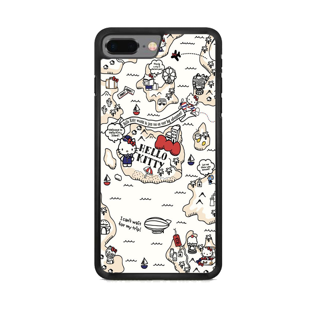 Hello Kitty Roadmap Trip iPhone 7 Plus Case