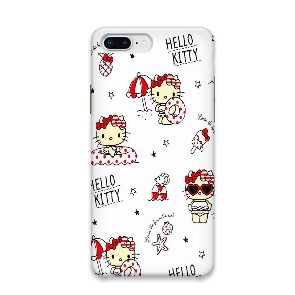 Hello Kitty Tour Beach Wall iPhone 7 Plus Case