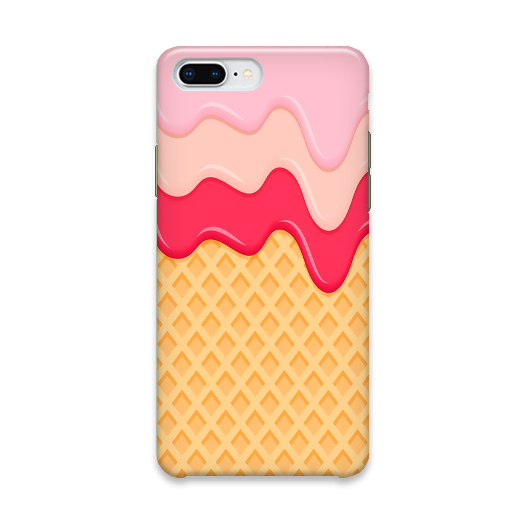 Ice Cream Drip Berry iPhone 7 Plus Case