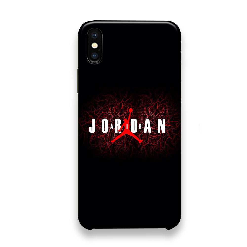 Jordan Air Black iPhone Xs Case