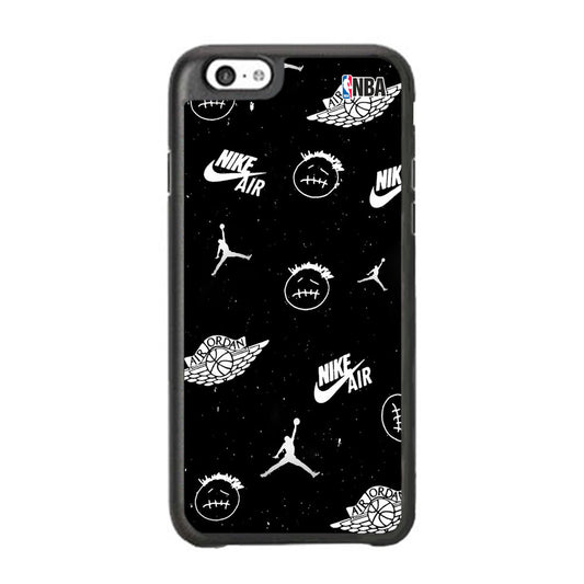 Jordan Black Space Stars TS iPhone 6 Plus | 6s Plus Case