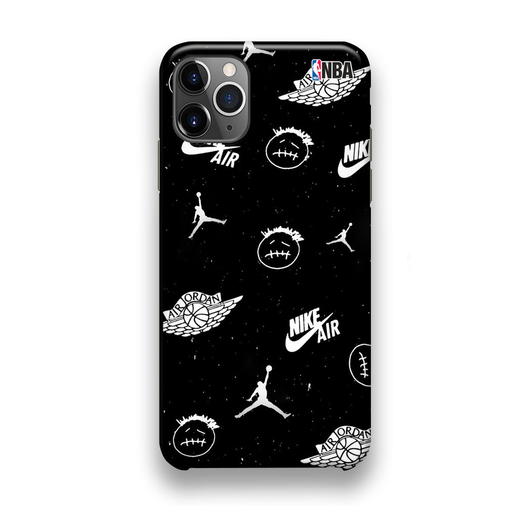Jordan Black Space Stars TS iPhone 11 Pro Case