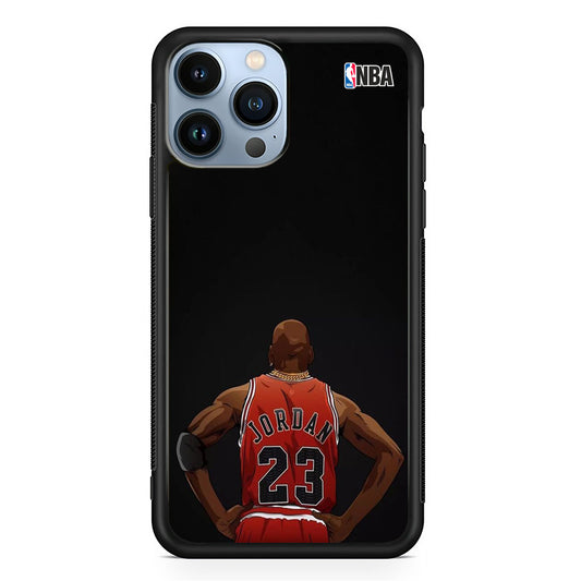 Jordan Bulls Basket Wall iPhone 13 Pro Case