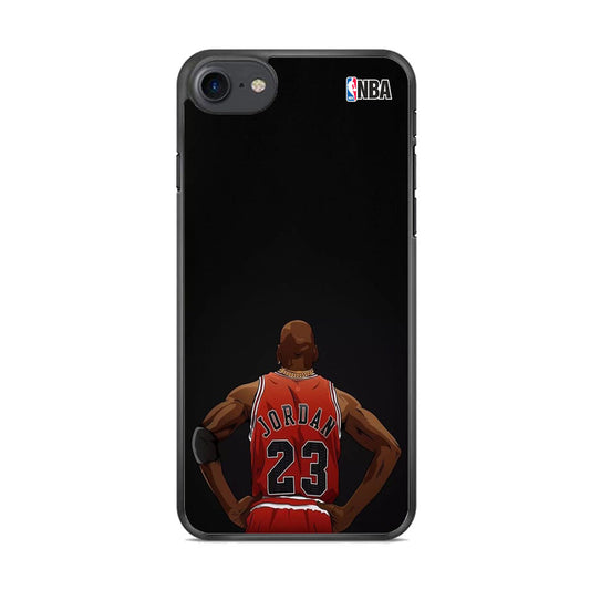 Jordan Bulls Basket Wall iPhone 8 Case