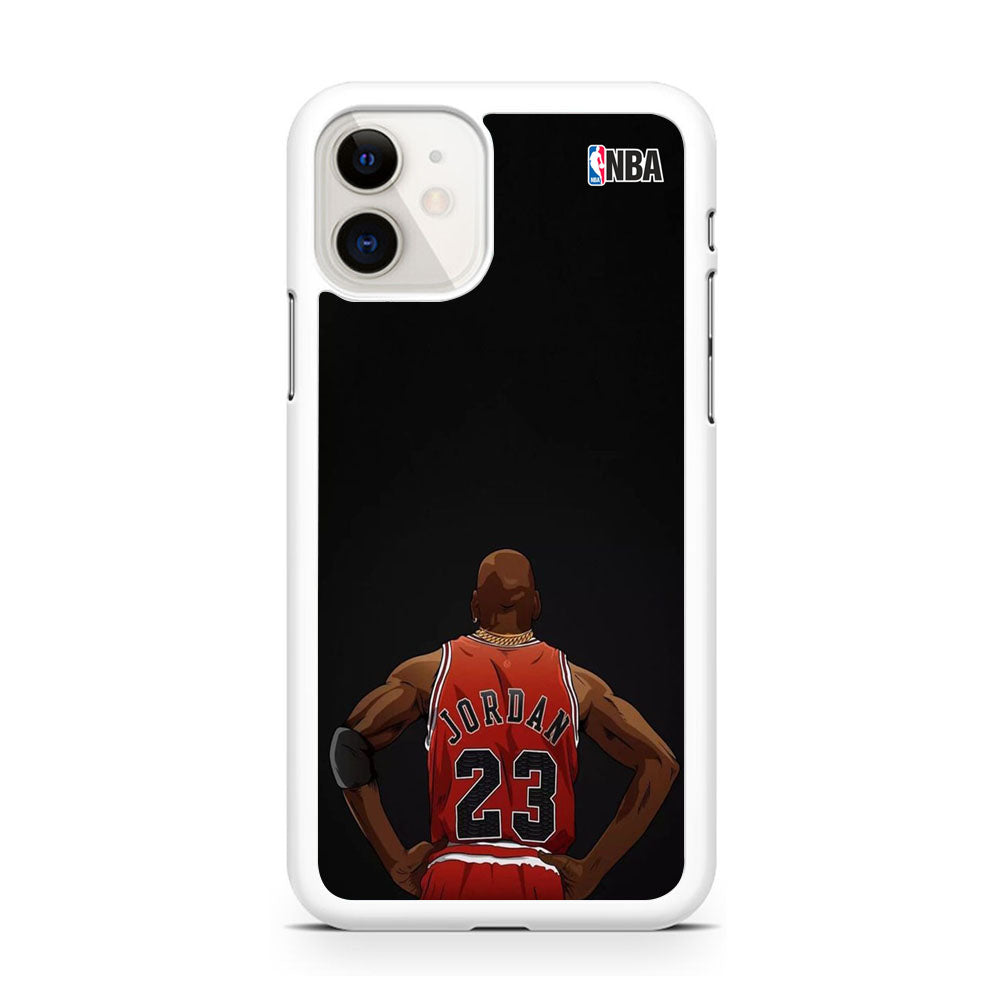 Jordan Bulls Basket Wall iPhone 11 Case