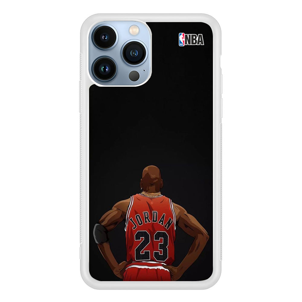 Jordan Bulls Basket Wall iPhone 13 Pro Max Case