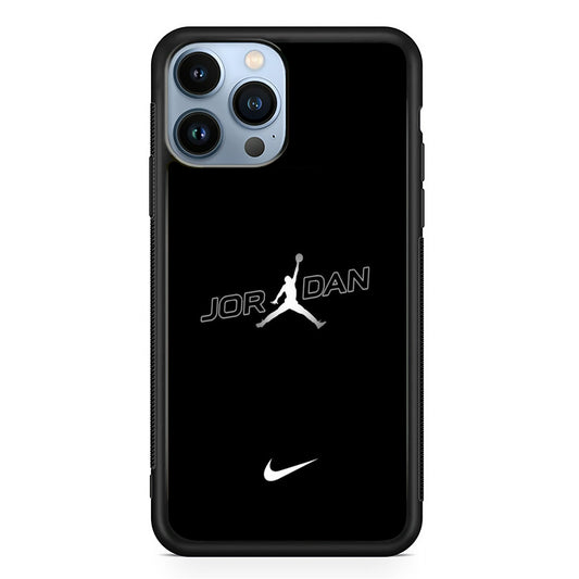 Jordan Fade Icon Black iPhone 13 Pro Max Case