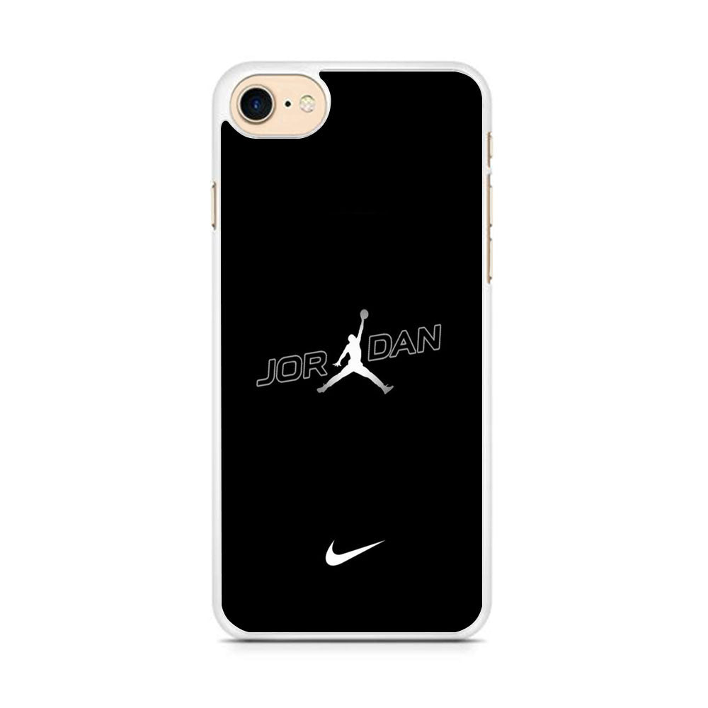 Jordan Fade Icon Black iPhone 8 Case