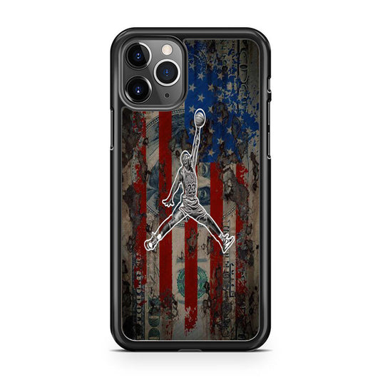 Jordan Flag Art Money iPhone 11 Pro Case
