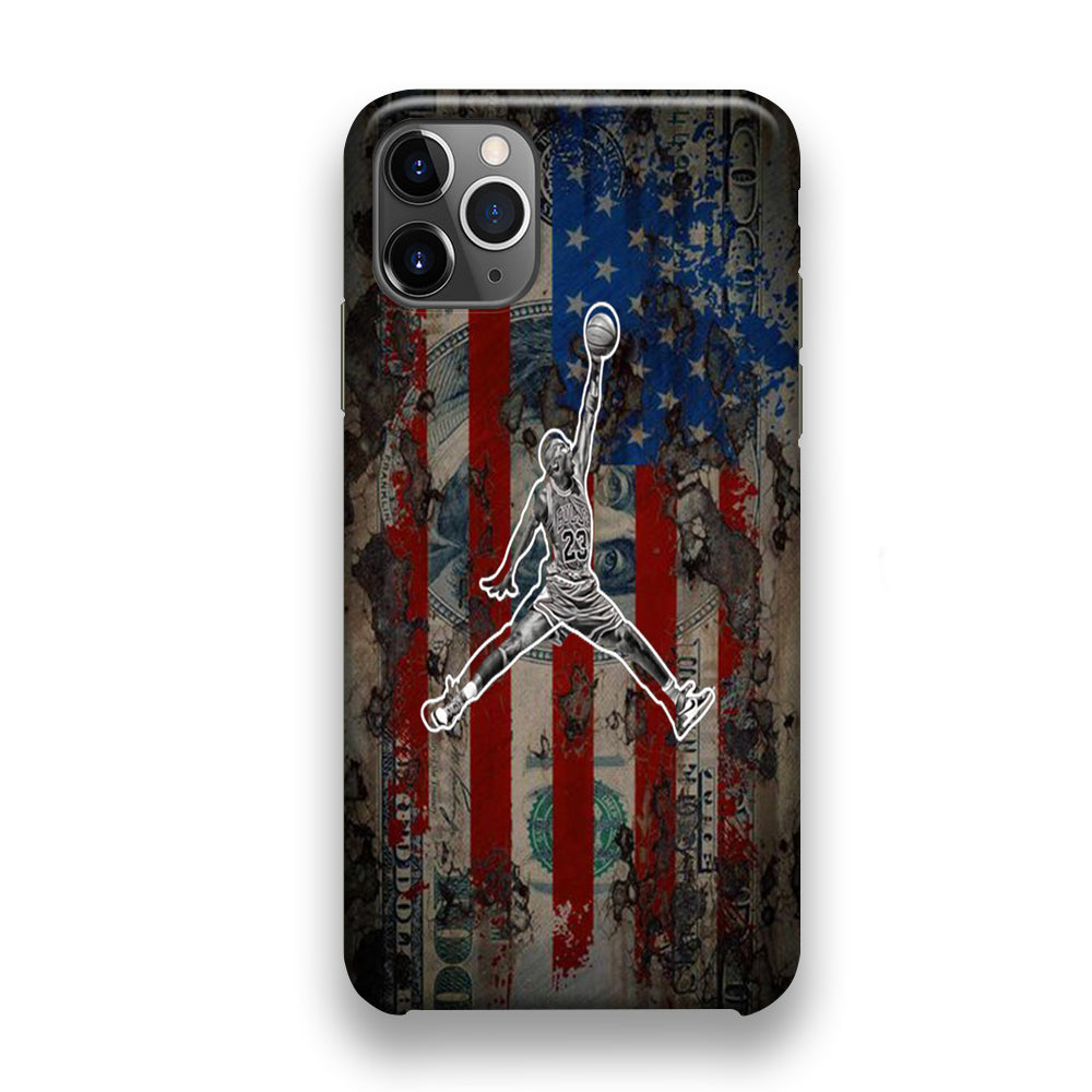 Jordan Flag Art Money iPhone 11 Pro Case