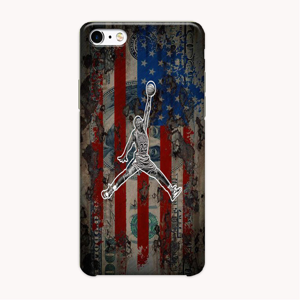 Jordan Flag Art Money iPhone 6 Plus | 6s Plus Case