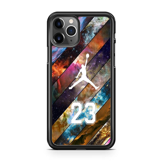 Jordan Galaxy Stripe Spoted iPhone 11 Pro Case
