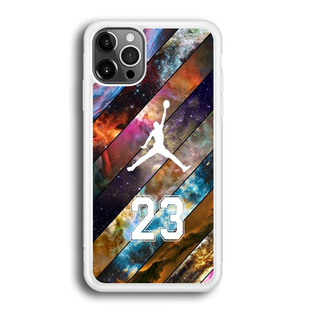Jordan Galaxy Stripe Spoted iPhone 12 Pro Max Case