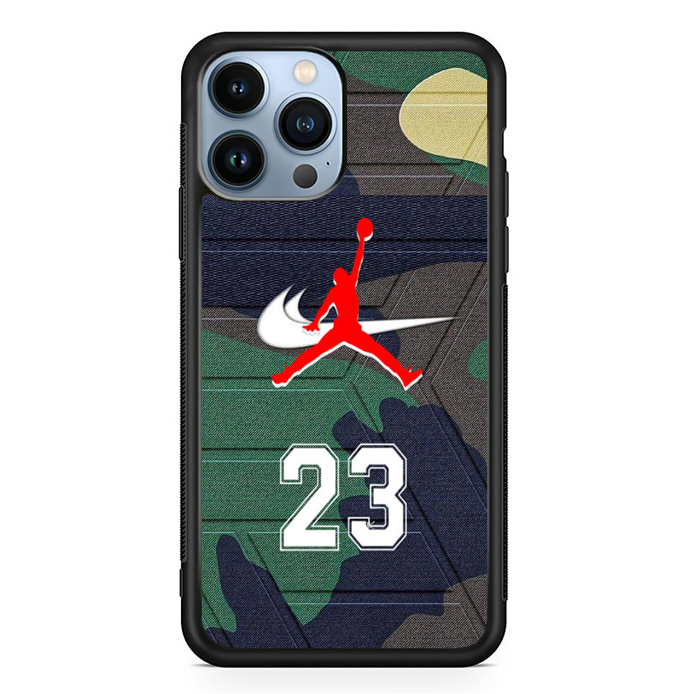 Jordan Nike Panzer Camo iPhone 13 Pro Max Case