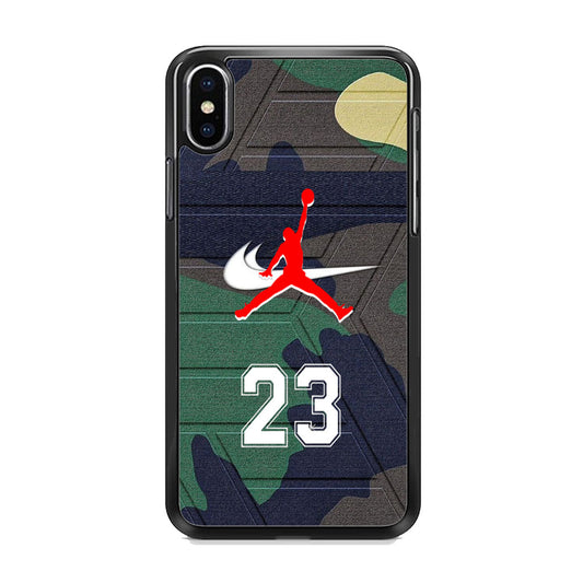 Jordan Nike Panzer Camo iPhone X Case